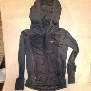 Flag Nor Fail Black and Gray Hooded Jacket